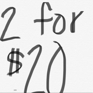 2 for $20 ! Your choice!